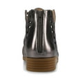 thumbnail image 3 of Journee Womens Delilah Gladiator Sliver Wedge Sandals, Widths Available, 3 of 9