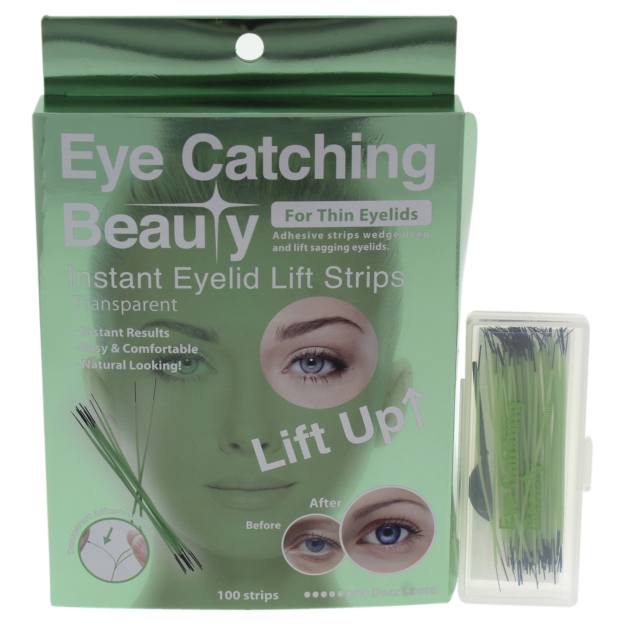 Tiras Dear Laura Dear Laura Eye Catching Beauty Instant Eyelid Lift ...
