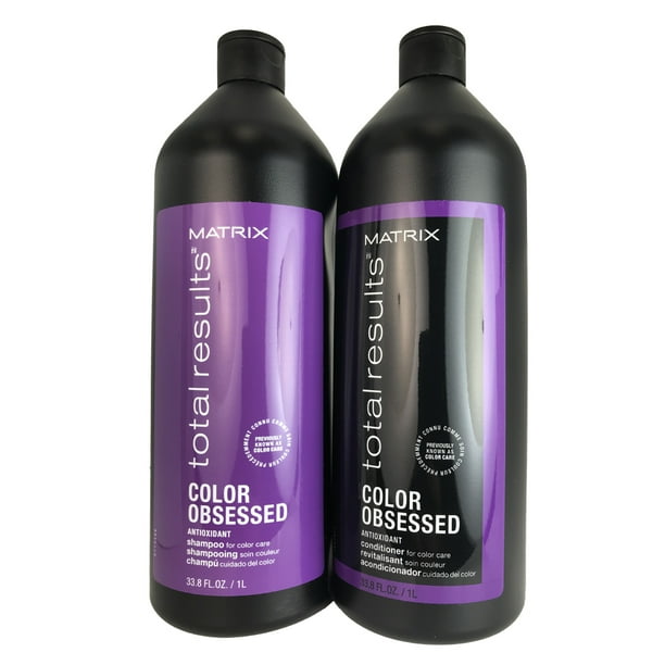 Matrix Total Results Color Obsessed Shampoo & Conditioner oz - Matrix Total Results Color Obsessed Shampoo & Conditioner oz -