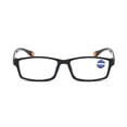 thumbnail image 3 of 11 Packs Mens Womens Rectangle Reading Glasses Blue Light Blocking Readers +1.50, 3 of 6