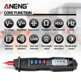thumbnail image 3 of ANENG A3003 Multimeter Pen Type Meter 4000 Counts Non Contact Black, 3 of 5