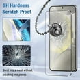 thumbnail image 3 of ZYQEEE [3 Pack] Protecteur d'Écran en Verre Trempé Transparent Compatible pour Samsung Galaxy S24 Plus 6,7 Pouces, Résistant aux Rayures, Installation Facile, Sans Bulles, 3 of 8
