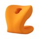 thumbnail image 3 of Soporte para el cuello para reposacabezas de silla de oficina, transpirable, se adapta a la mayoría de las sillas de oficina. Piel. Naranja, 3 of 9