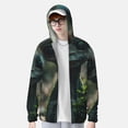 thumbnail image 2 of Gaeub Cute Saucerman With Big Eyes Men's and Women's UPF 50+ Long-Sleeved Sun Protection Clothing, Fishing Shirt Long Sleeve Zip-XX-Large, 2 of 7
