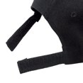 thumbnail image 6 of Toptie Classic Plain Baseball Cap Vintage Baseball Cap Sports Outdoor Mid Profile Cap Wholesale-Black, 6 of 7