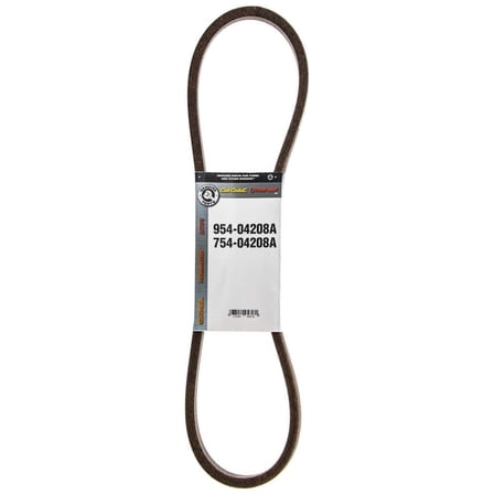 MTD 954-04208A Riding Mower Upper Transmission Belt, Brown