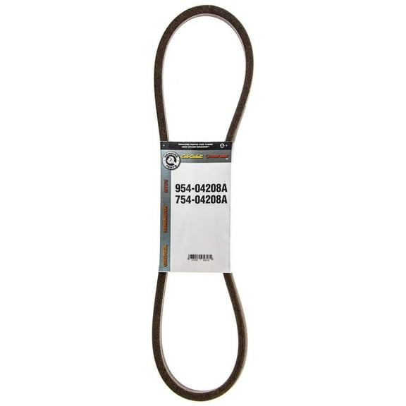 MTD 954-04208A Riding Mower Upper Transmission Belt, Brown