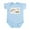 Sky Blue, variant on CafePress - Four Crested Geckos Infant Bodysuit - Baby Light Bodysuit, Size Newborn - 24 Months