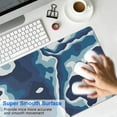 thumbnail image 2 of "Desk Decor Upgrade: Extra Large Topographic Pattern Desk Mouse Pad, Non-Slip Rubber Base - Increases Comfort and Style of Your Desk Space", 2 of 7
