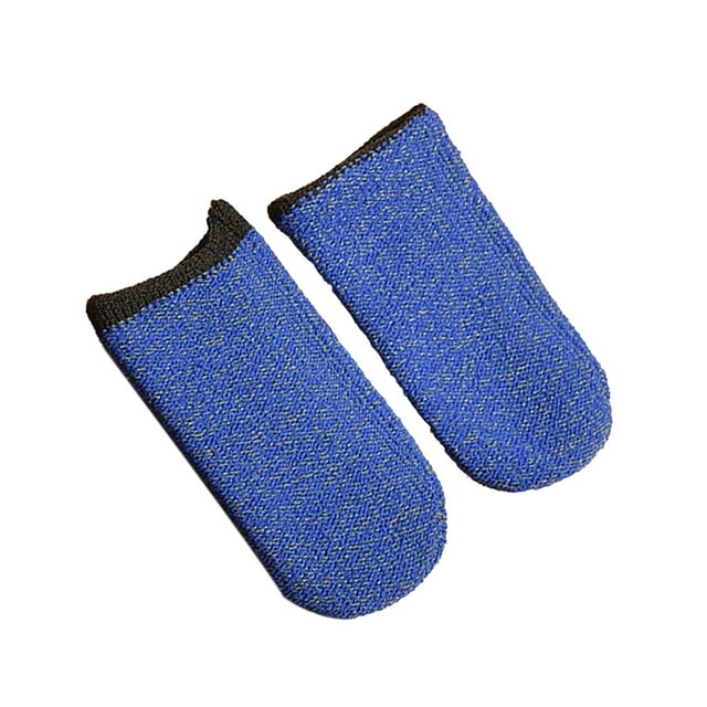 pitrice 2 Pcs Housse de Protection Anti-Transpiration Respirante pour Doigts et Pouces Gants Manchon Sensible aux Rayures pour Manette de Jeu pour Gamer