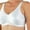 White, variant on Classique 772E Post Mastectomy Fashion Bra - Black - 36C
