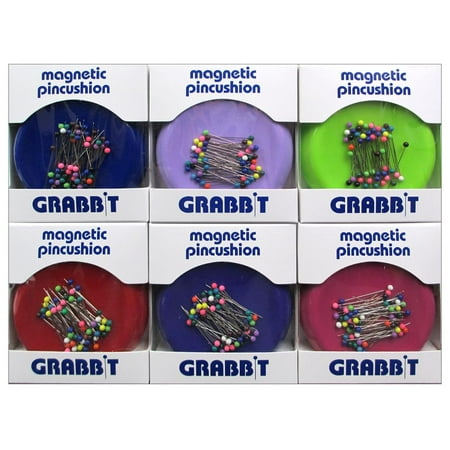 UPC: 0081196001002 | Blue Feather Grabbit Magnetic Pincushion Assorted