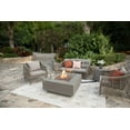 thumbnail image 5 of AMS Fireplace Brooklyn Square 40” Fire Pit Table - Natural Gas - Light Gray, 5 of 7