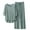 Mint Green, variant on HUJlwoi Womens Loungewear Set Modal 3/4 Sleeve V-neck Summer Fashion Pjs Solid Color Casual Lounge Shirts and Pants 2025 Pajama Suit
