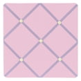 thumbnail image 1 of Tablón De Anuncios Fotográfico De Memoria/Memo De Tela De Mariposa Rosa Y Morado De Sweet Jojo Designs, 1 of 4