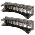 thumbnail image 1 of 2X for Base Storage Box for Hair Clipper Trimmer Limit Comb Guide Comb Barber Tool Guide Combs,2 x Limit comb box,Transparent Black, 1 of 6