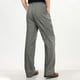thumbnail image 4 of Pantalones largos de verano para hombre, informales, con bolsillos, de color liso, con cintura elástica y pierna recta., 4 of 6