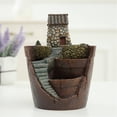 thumbnail image 2 of THHEIC Creative House Design Succulent Plant Pot, Container with Drainage Hole for Succulents and Cactus, for Outdoor or Indoor Garden Planting and Decoration, 2 of 8