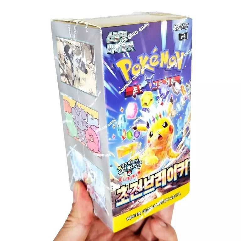 Pokemon Korean Surging Sparks Booster Box, 36 Packs, Over 250