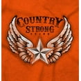 thumbnail image 2 of Country Strong Cute Angels Wings Star Men's Graphic T Shirt Tees Brisco Brands S, 2 of 6