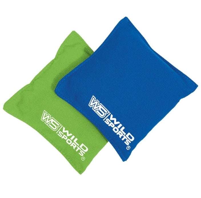 Wild Sports 2' x 3' Cornhole - Green/Blue Stripe