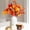 3 Pcs Fall Maple Leaf Picks With Sunflower, variant on Minzimin Assorted Artificial Maple Leaf Branches Faux Fall Picks with Pumpkin,Berries and Pinecones,Fake Autumn Floral Branch for Thanksgiving Harvest Wreath Home DIY Arrangement Decor
