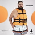 thumbnail image 4 of Chaleco Salvavidas Profesional Nautic by DCH Tipo III CS120KG1 para Adulto Color Naranja Talla L, 4 of 9