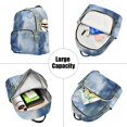 thumbnail image 5 of FORMRS Mini Backpack Purse for Women Travel Daypack Casual Shoulder Bag, Plants and River, 5 of 7