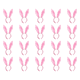 thumbnail image 1 of Pascua Lindas Orejas Conejo Diademas Cosplay Sombreros Fiesta para Mujeres Niñas () Rosa, 1 of 3