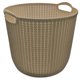 thumbnail image 1 of Cesto Para Ropa Organizador Tipo Tejido Plástico Beige, 1 of 4