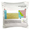3dRose Pastel Periodic Table - Academic school educational gift for science chemistry physics classrooms , Pillow Case, 16 by 16-inch