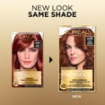 thumbnail image 5 of L'Oreal Paris Superior Preference Permanent Hair Color, 6AB Chic Auburn Brown, Fade-Defying, 1 Kit, 5 of 10