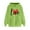 A-Green Sweatshirts for Women, variant on Qzwdhjm Womens Mock Neck Hooded Sweatshirts Winter Cute Long Sleeve Tops Loose Fit Oversized Hoodies for Valentine's Day Green M