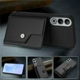 thumbnail image 2 of FOXDOCK Case for OnePlus Nord CE4 RFID-Blocking Card Holder - Stylish Button Closure Design, 2 of 4