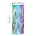 thumbnail image 3 of Rain Curtain Birthday Decor Wedding Ceremony Decorations Easy Clean Fringe Door Streamers, 3 of 6