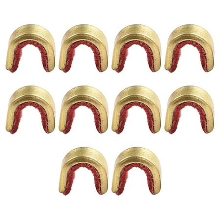 Rooha 5Pcs Archery Arrow Bow Strings Buckle Clip Copper Nocking Point Bow String Position Tool Shootin1G Arrow Replacement Accessories