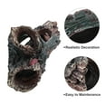 thumbnail image 3 of Unique Bargains Aquarium Hollow Tree Trunk Ornament Resin Accessories Brown 5.91"Length, 3 of 7