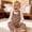 Coffee, variant on BRGZLK Baby Boys Girls Knit Overalls 2026 Autumn Winter Solid Color Knitted Jumpsuit Long Pants for Toddlers Newborn Infants Coffee 18-24 Months