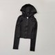 thumbnail image 4 of Chaqueta deportiva ajustada con capucha y cremallera para mujer, camisa de manga larga para entrenamiento rápido, ropa de Yoga, Top de otoño e invierno, 4 of 6