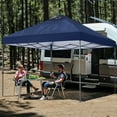 thumbnail image 3 of ABCCANOPY 10 ft x 10 ft Easy Pop up Outdoor Portable Instant One Push Function Canopy Tent with Air Vent, Navy Blue, 3 of 8