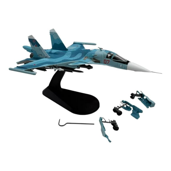 Lipstore 1/100 Fighter Model Gift Collection Alloy Airplane Model for Home Shelf Cafe