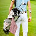 thumbnail image 5 of Naloa Rose Flowers Golf Towel Golf Gift for Men and Women Golf Towel with Carabiner Clip to Quickly Remove Mud, Dirt and Sweat, 5 of 8