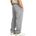 thumbnail image 5 of Zylanna Kids Boys Sweatpants with Pockets, Elastic Drawstring Waist Casual Fleece Lined Thick Warm Winter Athletic Jogger Pants For Daily Gray Size 11-12, 5 of 7