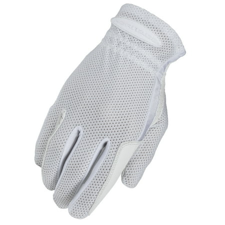 UPC: 0797698309064 | 12HE 10 Size Heritage Pro Flow Summer Show Horse Riding Cool Max Glove White