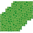 thumbnail image 3 of GZHJMY St. Patrick's Day Clover Washcloths 6 Pack, Highly Absorbent Soft Cotton Baby Washcloths Fingertip Towels, 12 x 12 Inch, 3 of 7