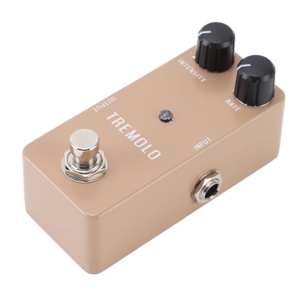 Pedal de Efecto ANGGREK pedal de Efecto trémolo DC 9V True Bypass Bajo Ruido de Trabajo