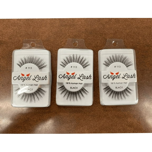 Angel Lash #113-3 pairs 100% Human Hair