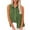 Army Green, variant on AherBiu Cotton Linen Shirts for Women Sleeveless Button down Lapel V Neck Summer Tank Tops with Pocket