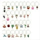 thumbnail image 1 of 30 Dijes para Copas de Vino, Identificadores de Bebidas, Marcadores de Copas, Etiquetas para Copas, Artículos para Fiestas Playeras., 1 of 5
