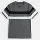thumbnail image 5 of pstuiky Mangas cortas para hombre, Camiseta deportiva informal de manga corta con cuello redondo y parches para hombre camisetas de hombre l, 5 of 8